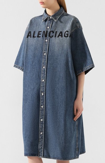 Джинсовое платье BALENCIAGA, арт. 600150/THW25, фото 3
