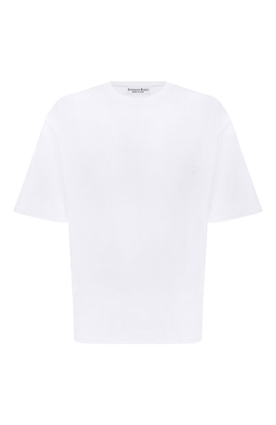 Мужская хлопковая футболка STEFANO RICCI, арт. MNH4303610/LUXT