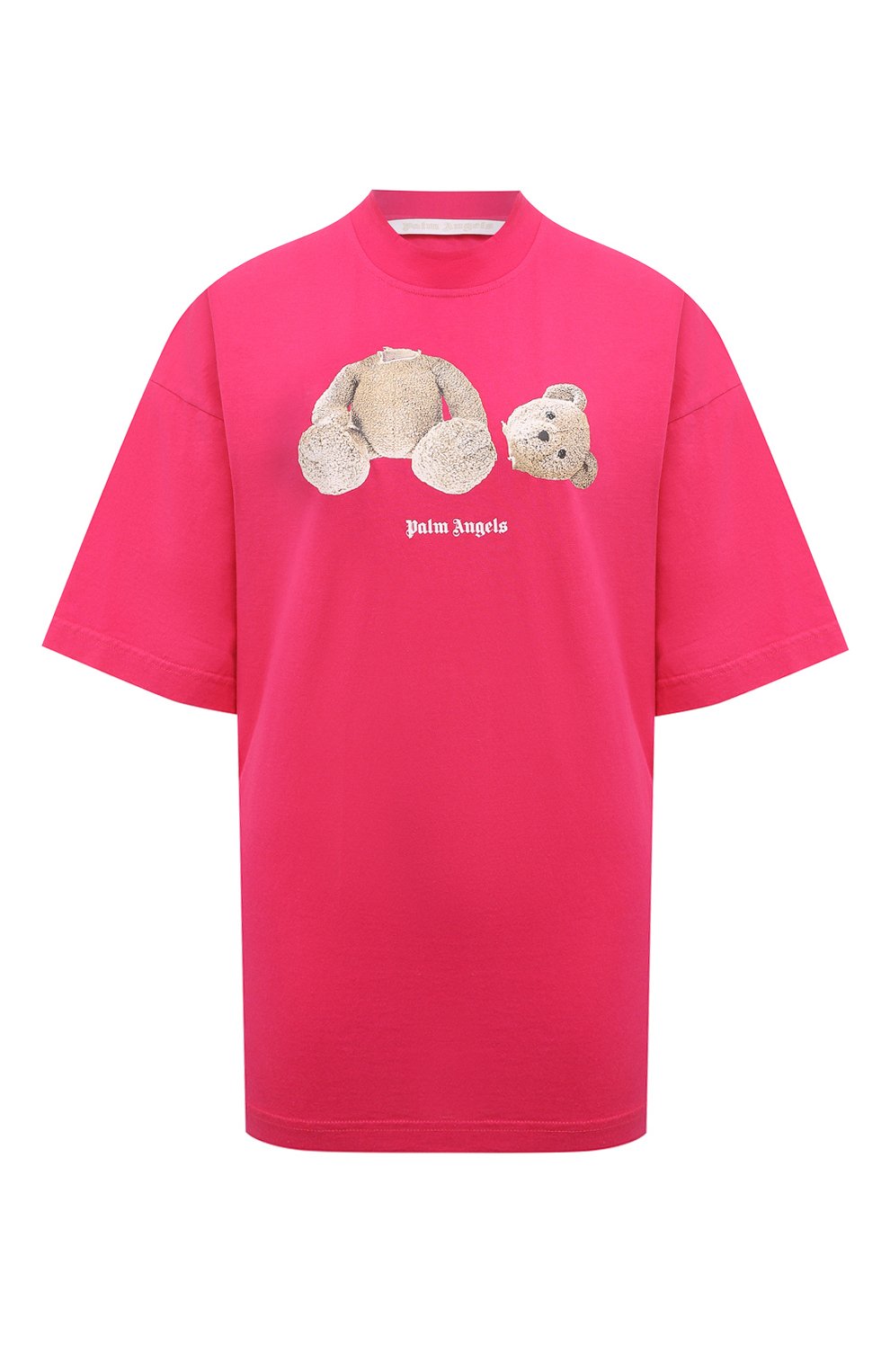 Хлопковая футболка PALM ANGELS, арт. PWAA017F22JER0043260, фото 1