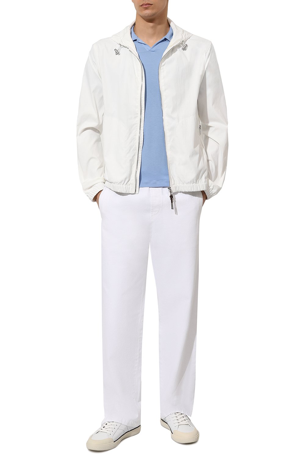 Поло из вискозы GIORGIO ARMANI, арт. 3GSF51/SJP4Z, фото 2