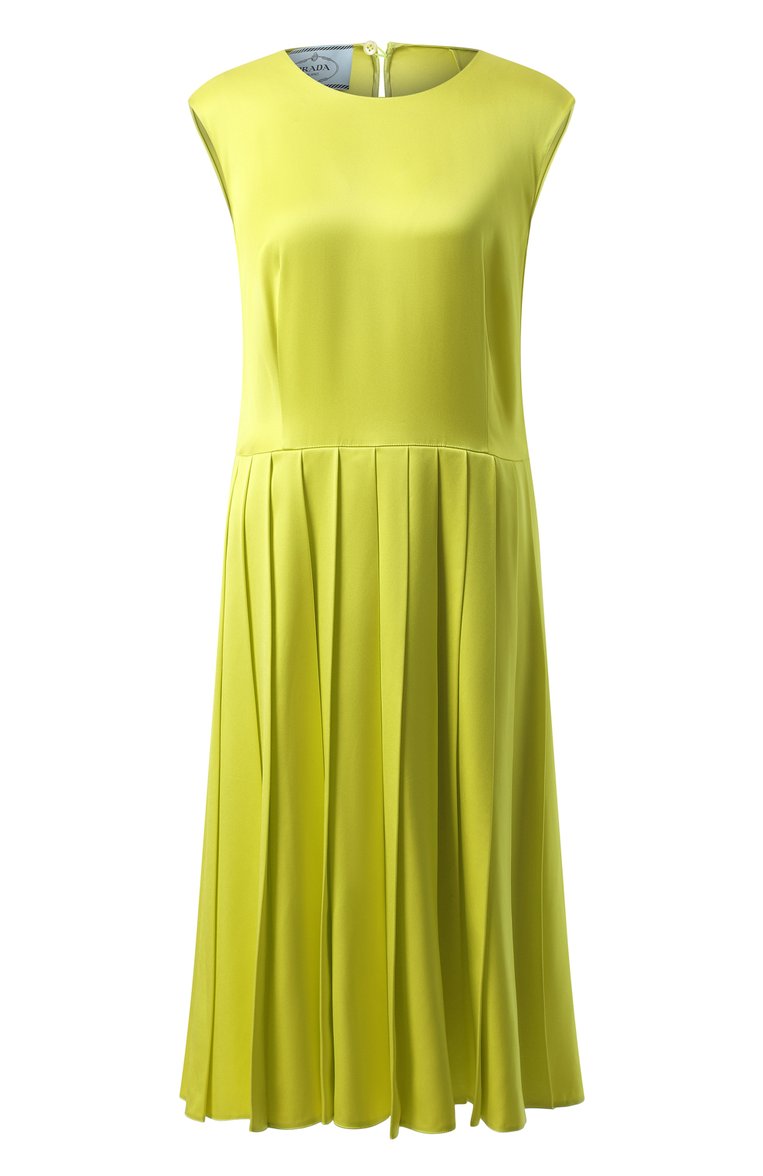 Платье из вискозы PRADA, арт. P37G8-1SWH-F0XN9, фото 1