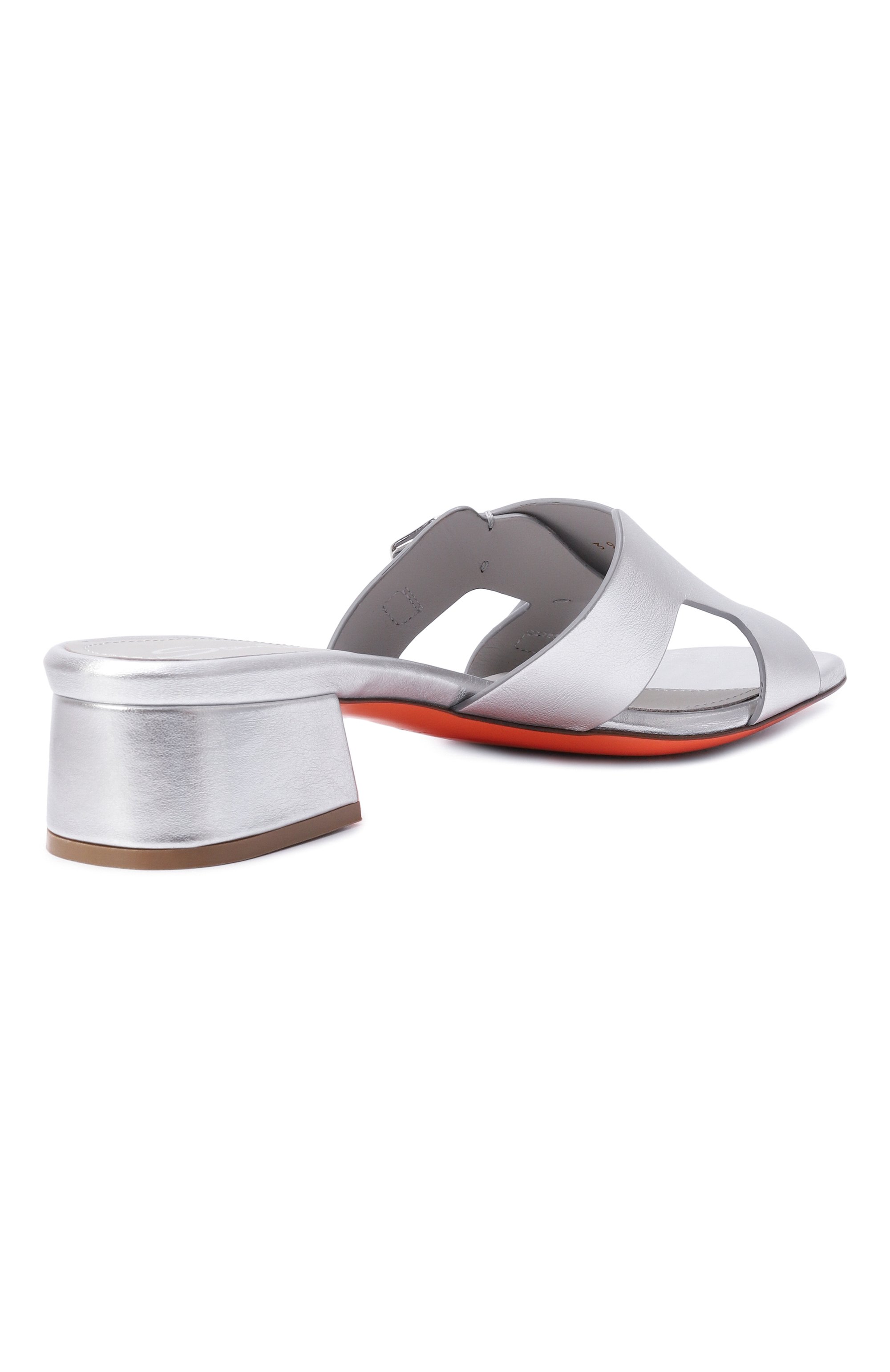 Кожаные мюли SANTONI, арт. WHVG70987HA2TLLX, фото 5