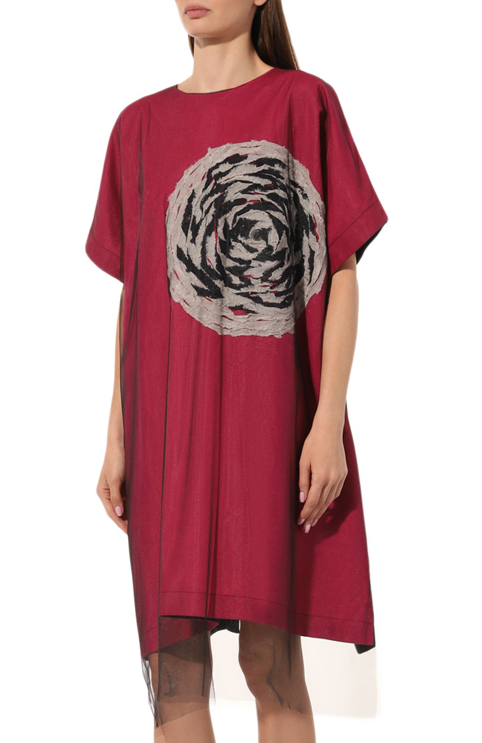 Туника из хлопка и льна MIDGARD PARIS черного цвета по цене 58000 руб., арт. B4403, фото 3 Туника из хлопка и льна MIDGARD PARIS, арт. B4403, фото 3