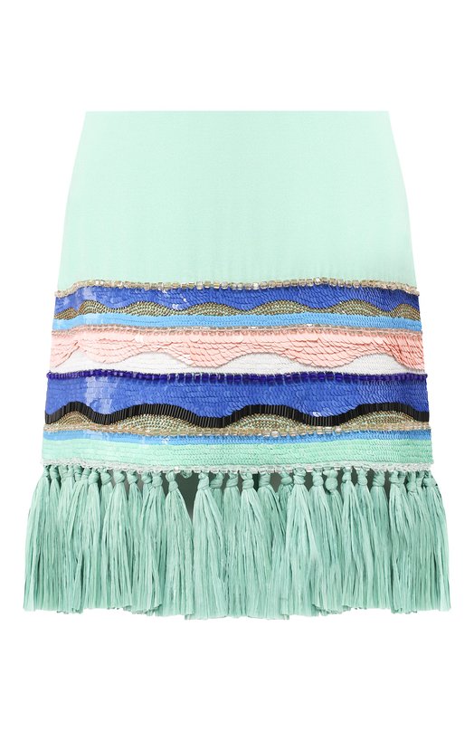 

Юбка из вискозы Emilio Pucci, Зелёный