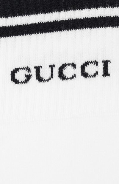 Хлопковые носки GUCCI, арт. 497462/4G293, фото 2