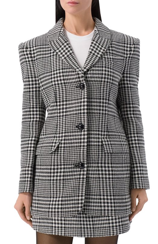 Жакет self-portrait PF25104JABW Чёрно-белый  PF25104JABW Фото 3