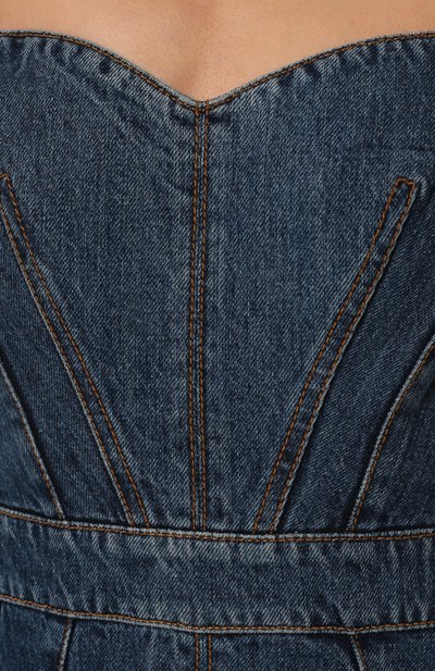 Джинсовое платье ALEXANDER MCQUEEN, арт. 682942/QMABP, фото 5