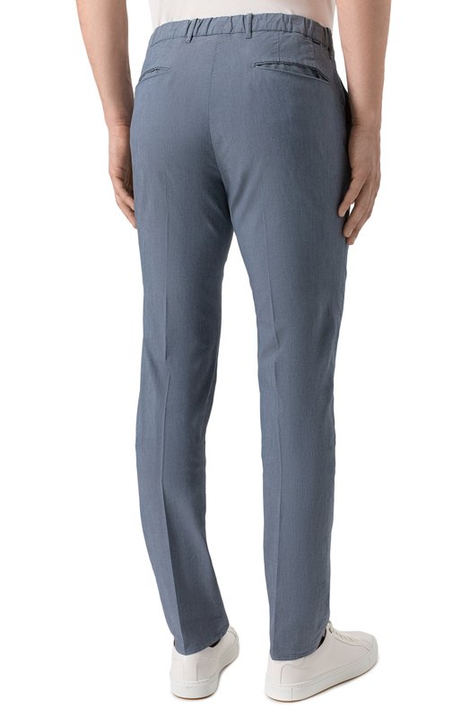 Хлопковые брюки Slowear 1W0084/9447B Синий  1W0084/9447B Фото 4