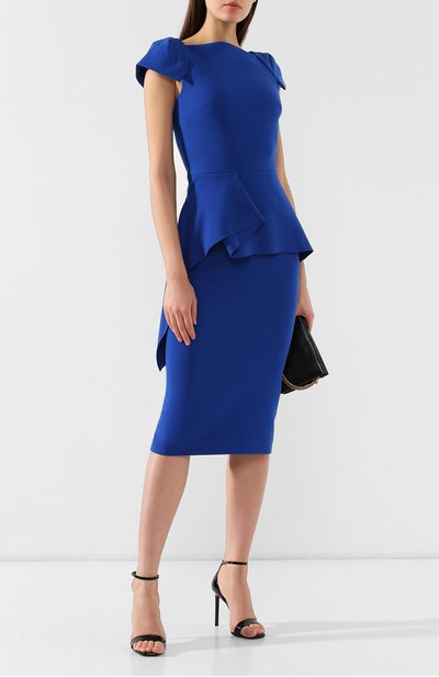 Платье с оборкой ROLAND MOURET, арт. EW19/S0745/F2196, фото 2