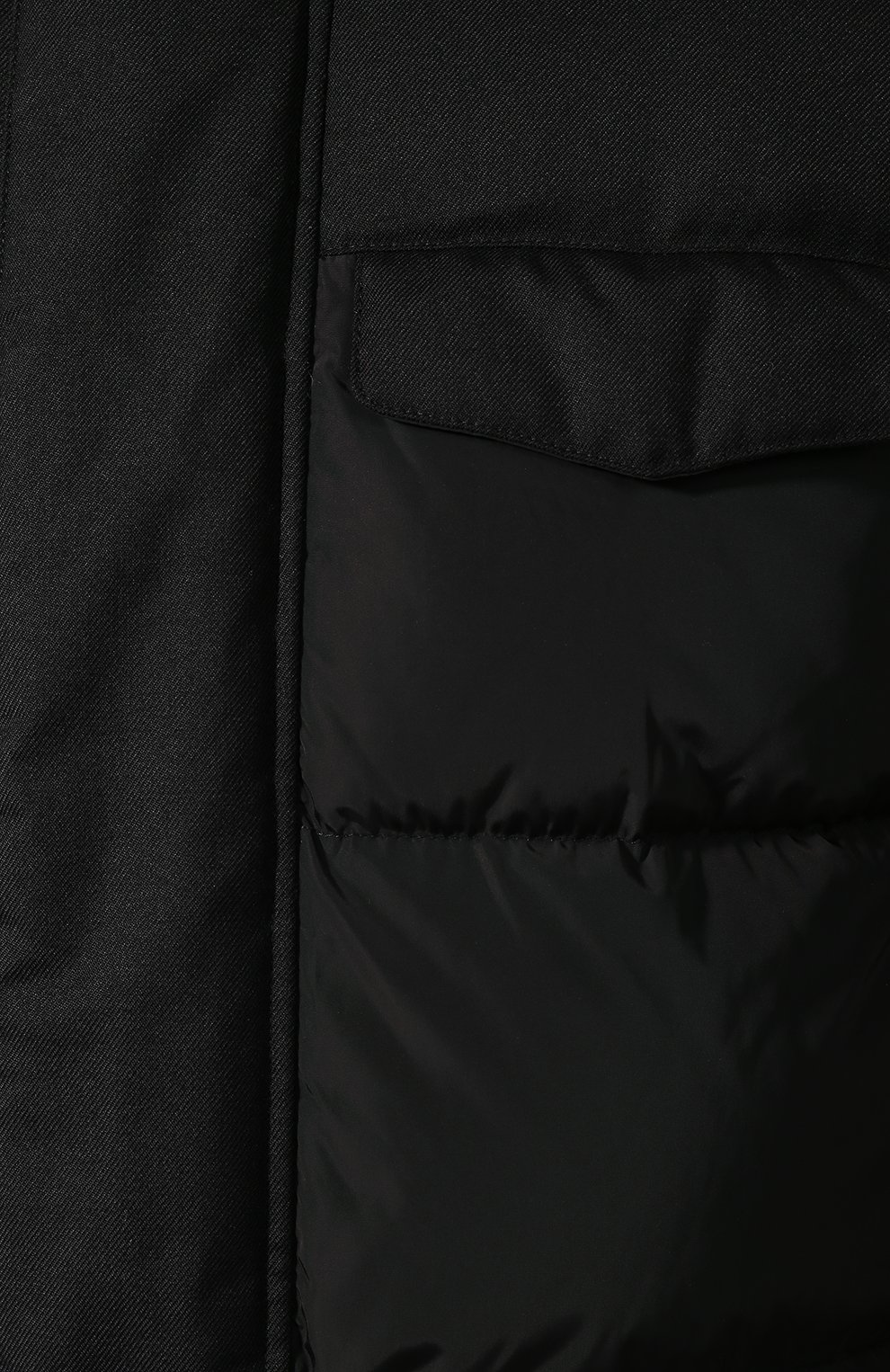 Пуховик ZEGNA черного цвета по цене 147500 руб., арт. VT020/ZZ224, фото 5 Пуховик ZEGNA, арт. VT020/ZZ224, фото 5