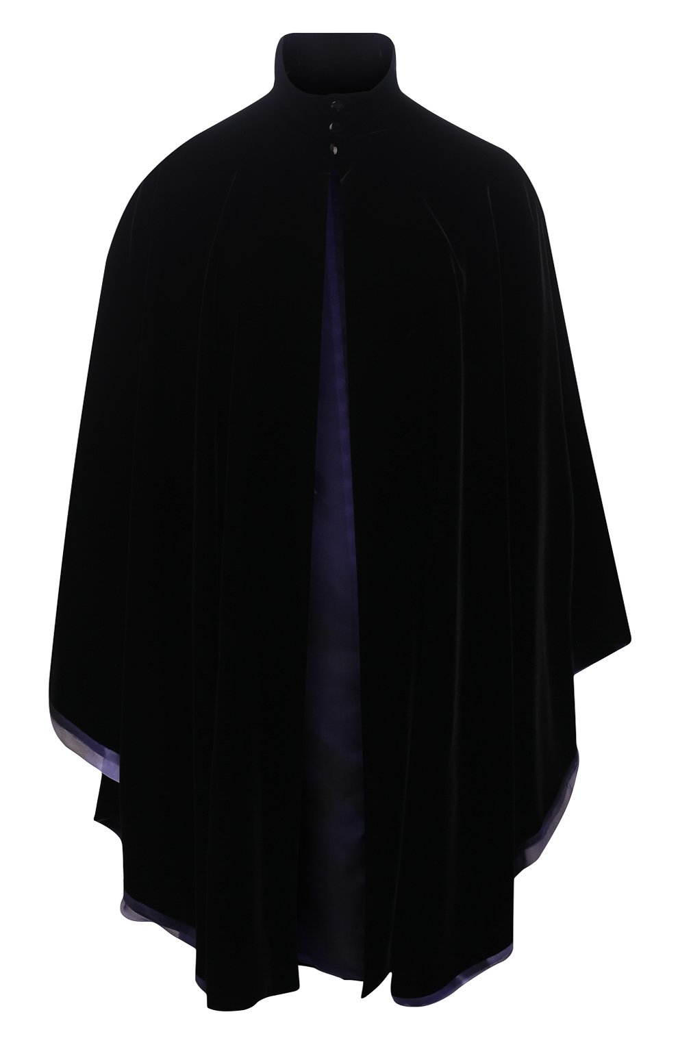 Пончо GIORGIO ARMANI черного цвета по цене 416000 руб., арт. 795610/9A154, фото 1 Пончо GIORGIO ARMANI, арт. 795610/9A154, фото 1