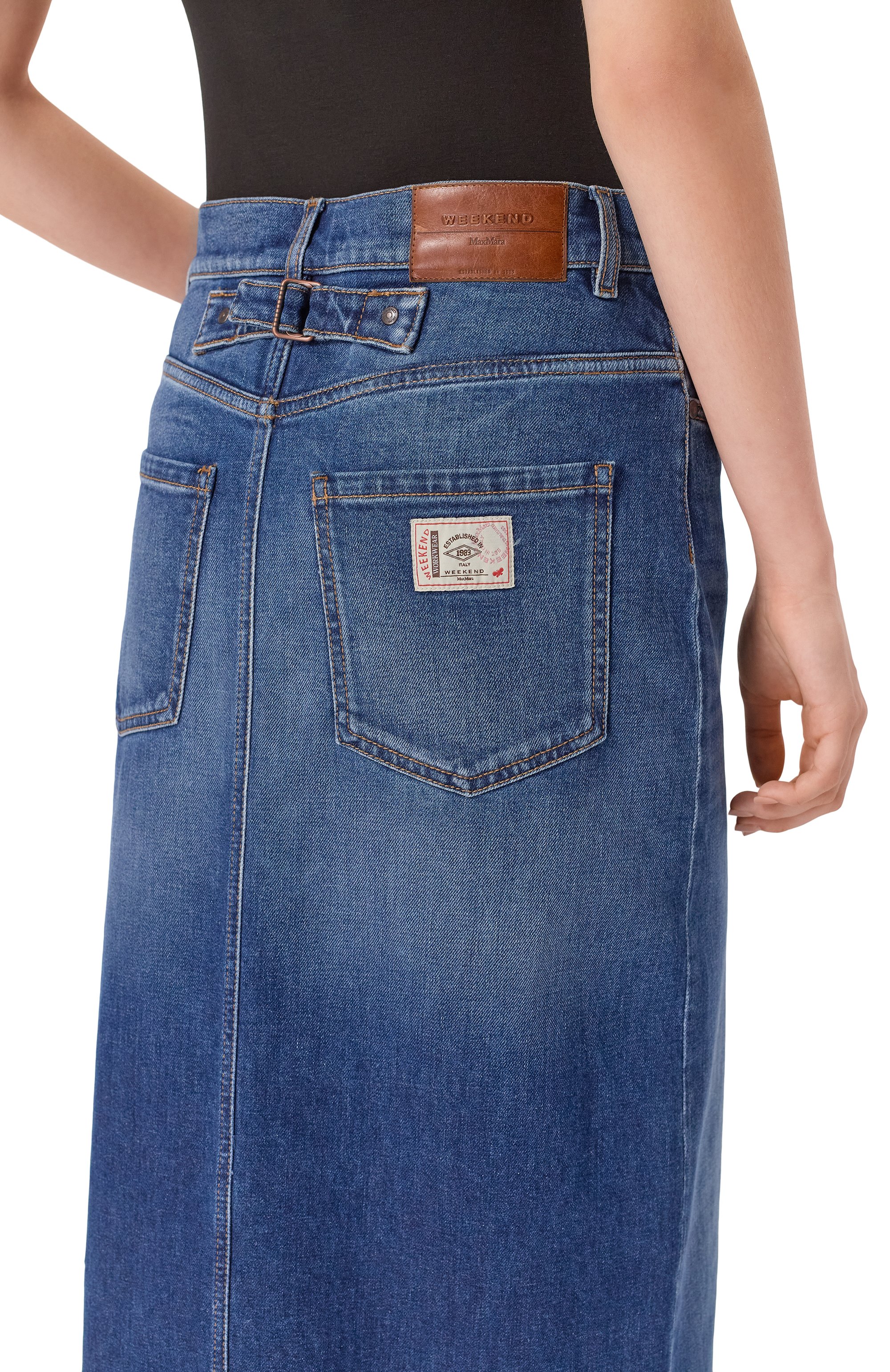 Джинсовая юбка WEEKEND MAX MARA, арт. ZARELIA, фото 5
