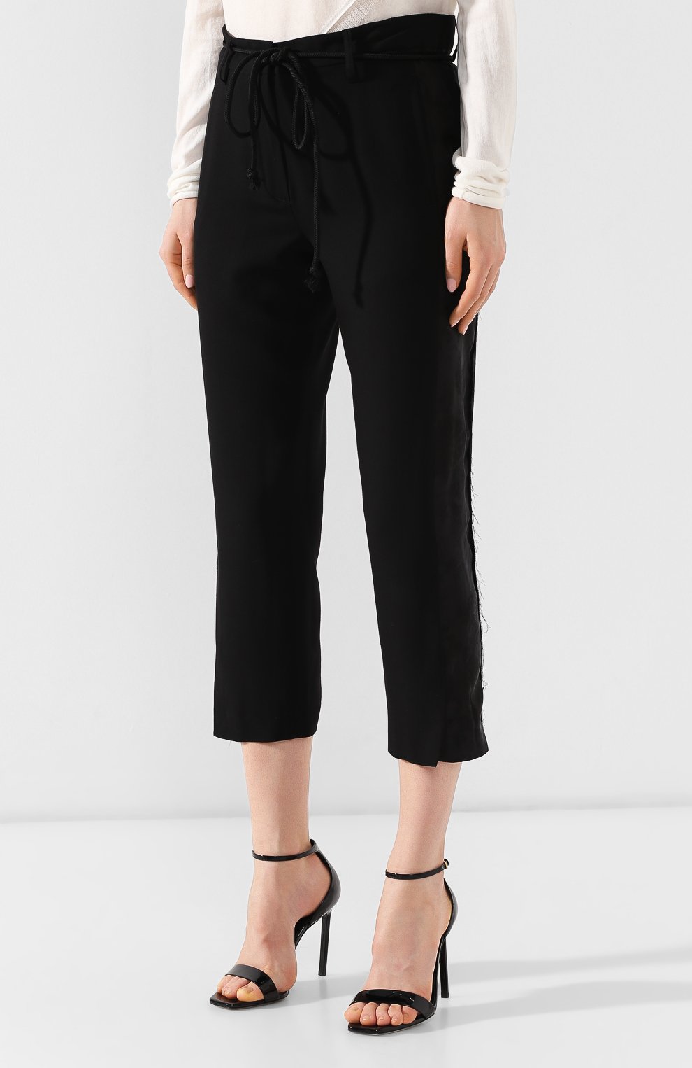 Шерстяные брюки ANN DEMEULEMEESTER, арт. 1901-1404-P-170-099, фото 3