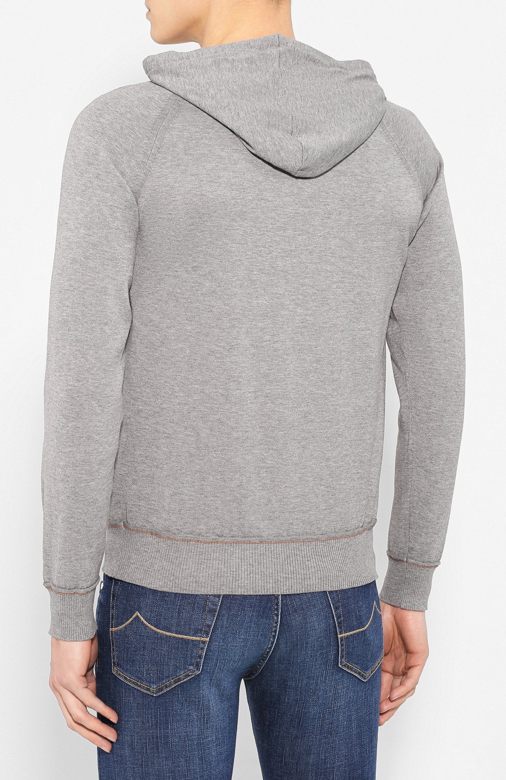 Хлопковое худи ELEVENTY PLATINUM, арт. A76MAGA28 MAG0A035, фото 4