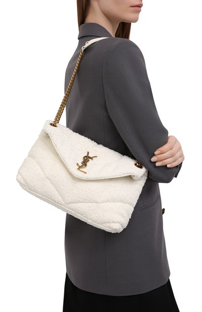 Сумка puffer loulou small SAINT LAURENT, арт. 577476/2RL27, фото 5