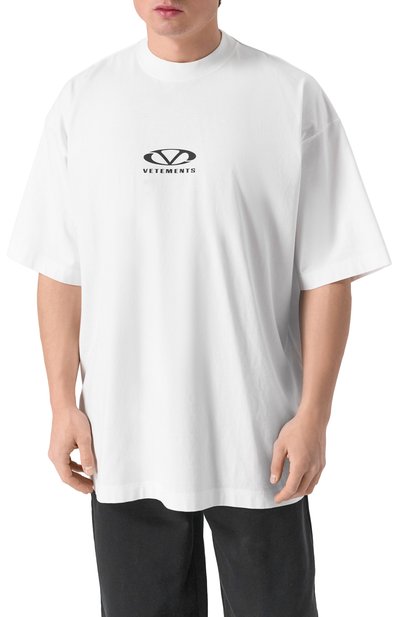 Хлопковая футболка VETEMENTS, арт. UA66TR605W, фото 3