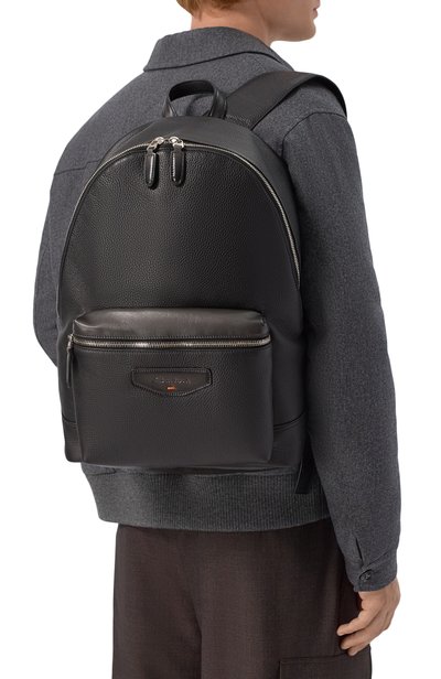 Рюкзак SANTONI черного цвета по цене 143000 руб., арт. UIBGA3131TR-APMN, фото 2 Рюкзак SANTONI, арт. UIBGA3131TR-APMN, фото 2