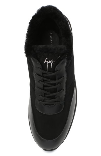 Кожаные кроссовки jimi running GIUSEPPE ZANOTTI DESIGN, арт. IU00048/001, фото 5