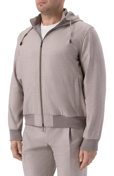 Шерстяная толстовка CAPOBIANCO, арт. 19M403.FA00./58, фото 3