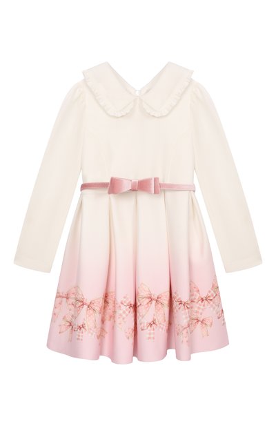 Хлопковое платье MONNALISA, арт. 31F908