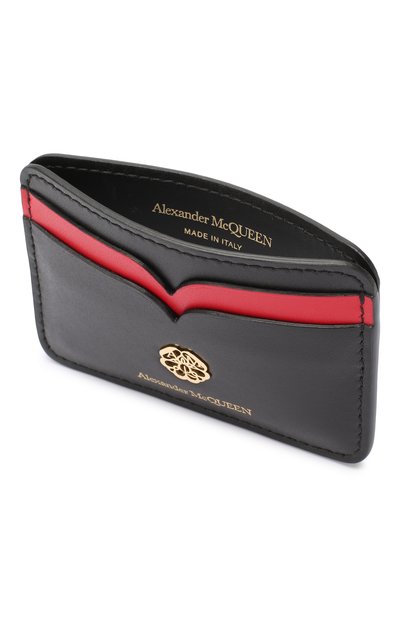Кожаный футляр для кред итных карт ALEXANDER MCQUEEN, арт. 610198/1CWDT, фото 3