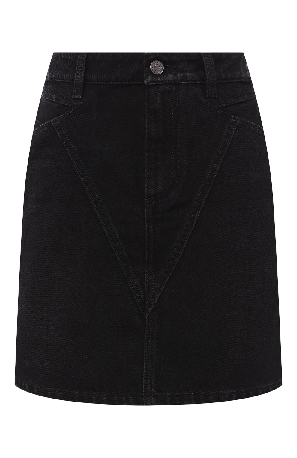 Джинсовая мини-юбка GIVENCHY черного цвета по цене 59950 руб., арт. BW406Y506W, фото 1 Джинсовая мини-юбка GIVENCHY, арт. BW406Y506W, фото 1