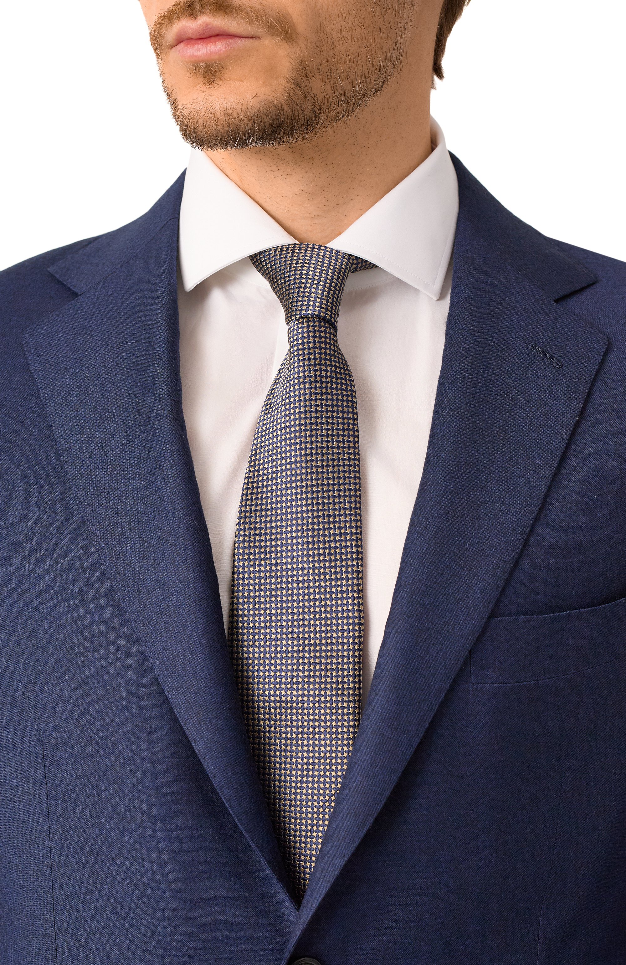 Шелковый галстук CANALI, арт. 18/HJ04234, фото 2