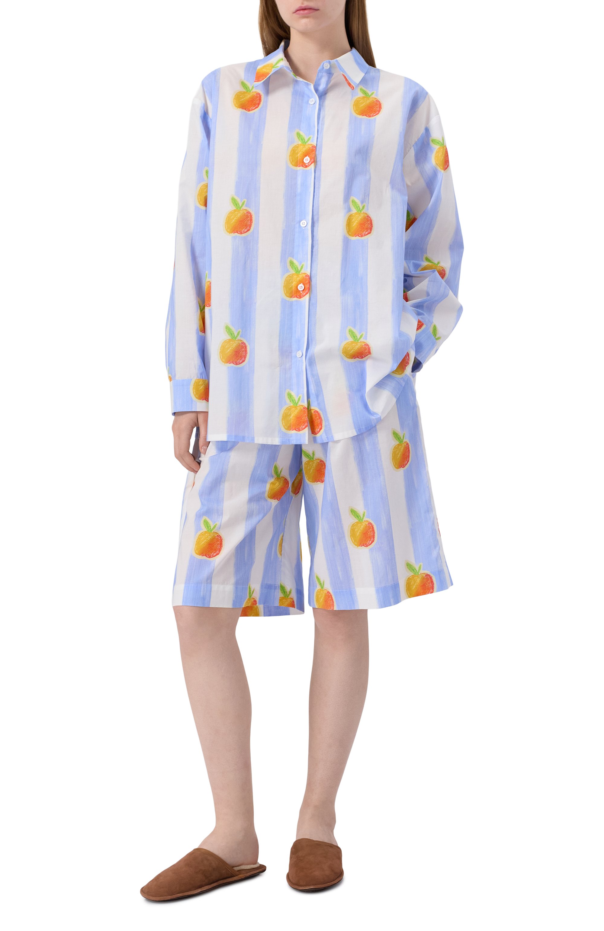 Хлопковая пижама ANY WOWZERS, арт. DOLVI02-APP-STRIPE, фото 2