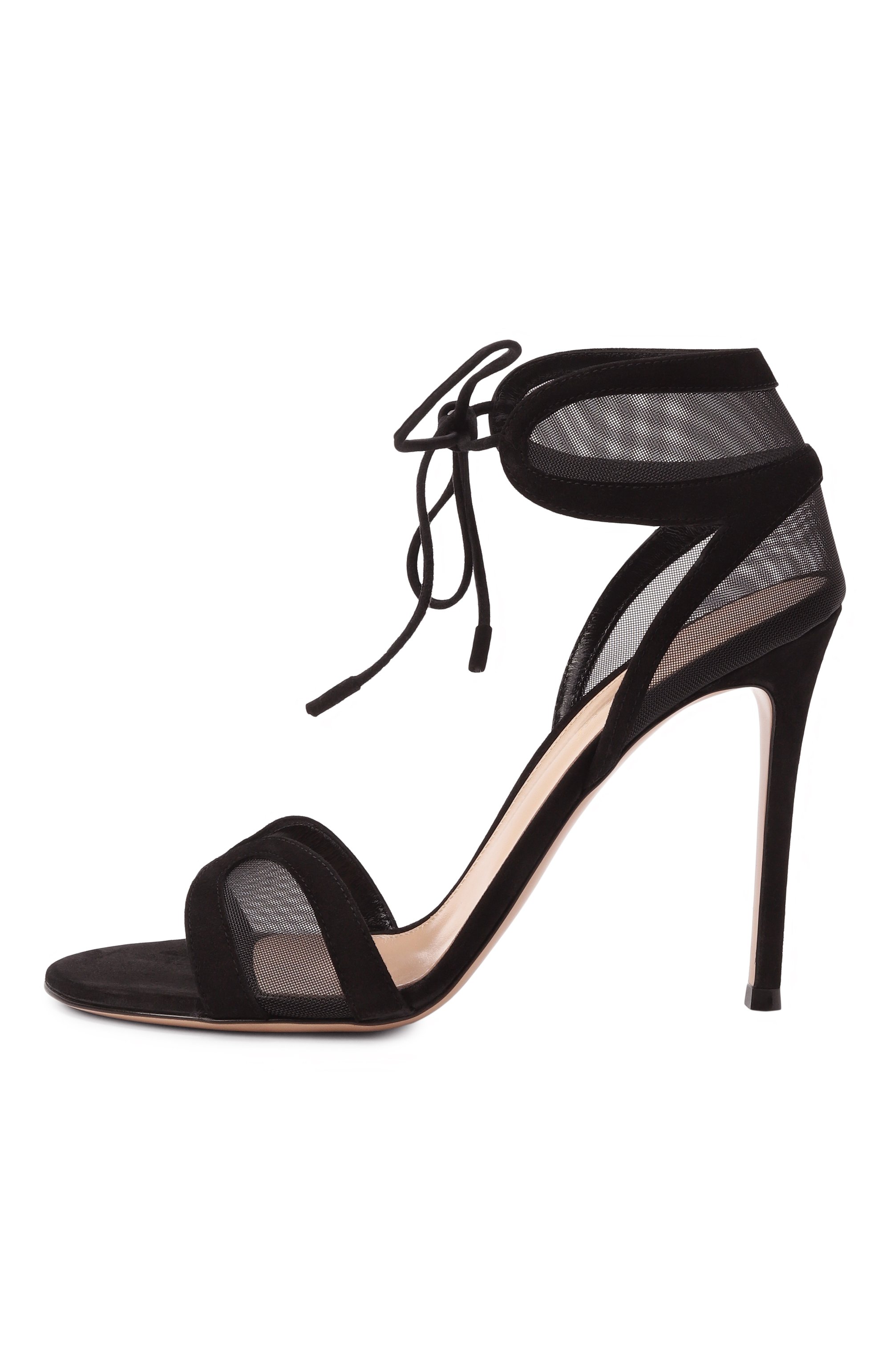 Текстильные босоножки falene 105 GIANVITO ROSSI, арт. G61784.15RIC.XARNENE, фото 4