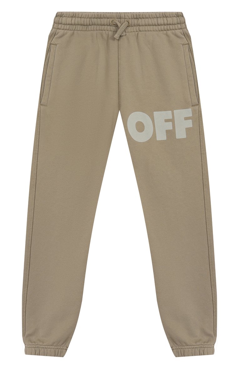 Хлопковые джоггеры OFF-WHITE, арт. 0BCH001S25FLE003/4-12, фото 1