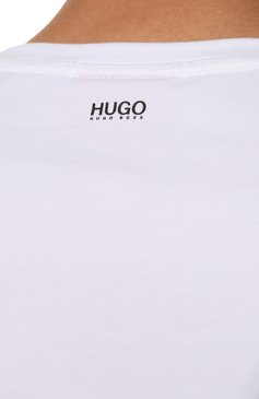 Мужская комплект из двух футболок HUGO разноцветного цвета, арт. 50325440 | Фото 5 (Принт: Без принта; Материал сплава: Проставлено; Нос: Не проставлено; Материал внешний: Хлопок; Драгоценные камни: Проставлено; Стили: Кэжуэл)