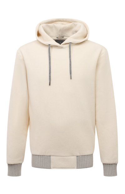 Худи из хлопка и кашемира CAPOBIANCO, арт. 15M432.FW00./58-60, фото 1