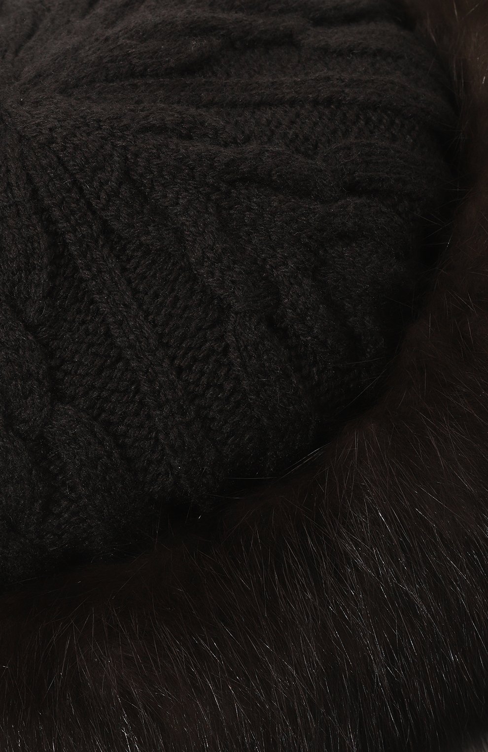 Шапка из меха соболя BLACK SABLE, арт. BS-47CF3, фото 3