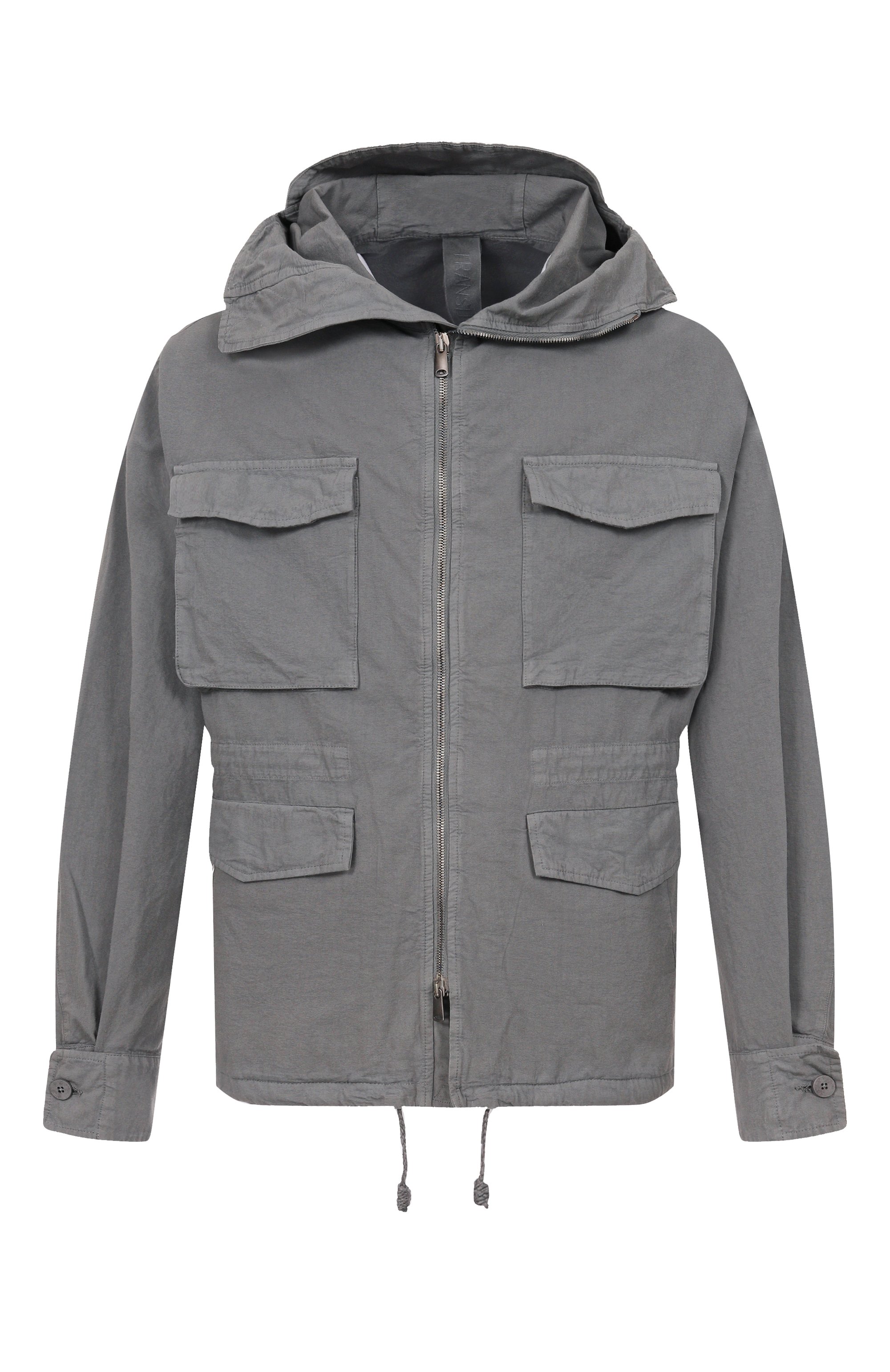 Куртка из хлопка и льна TRANSIT, арт. CFUTRCE142, фото 1