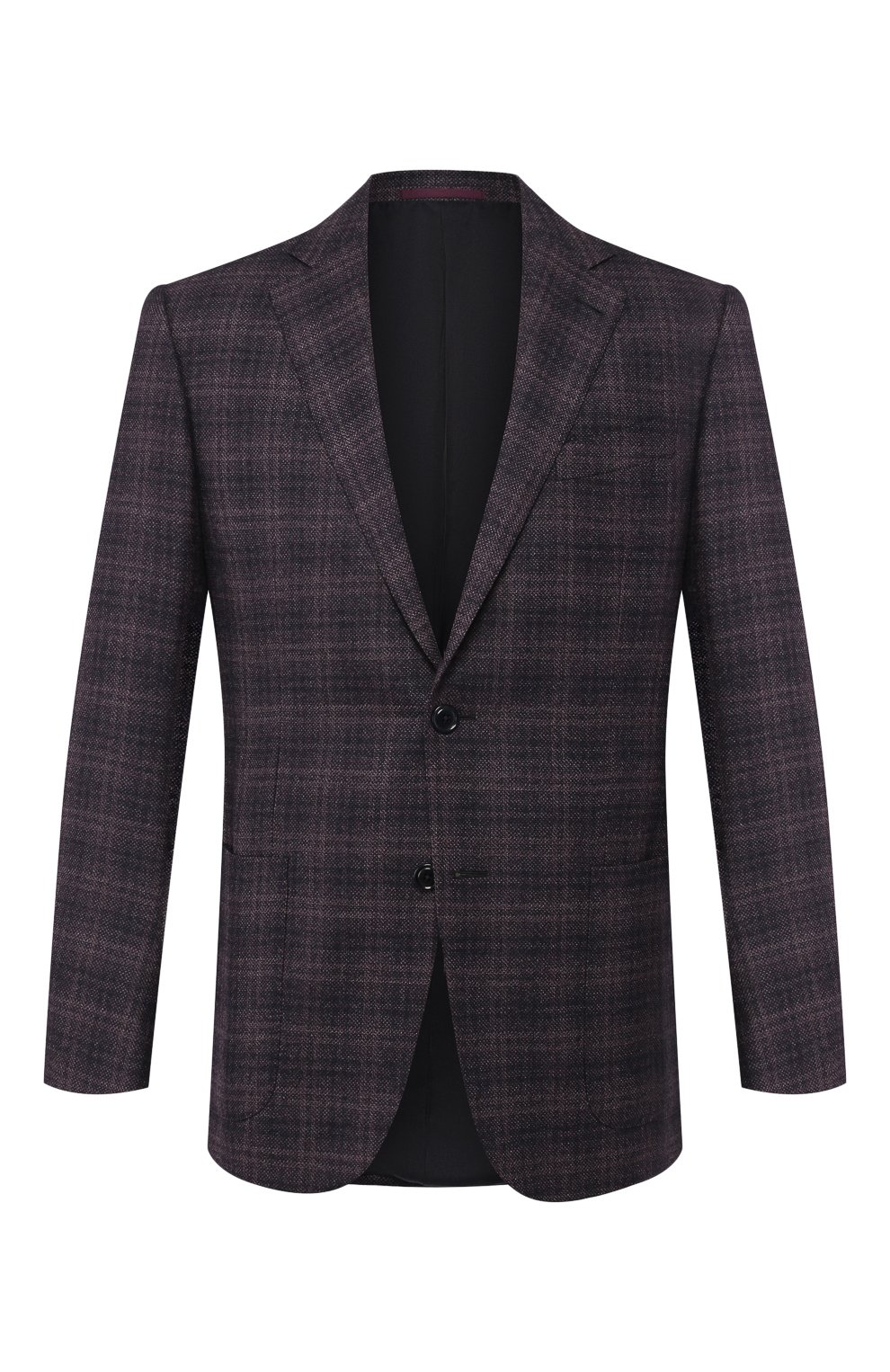 Мужской фиолетовый шерстяной пиджак ZEGNA купить в интернет-магазине ...