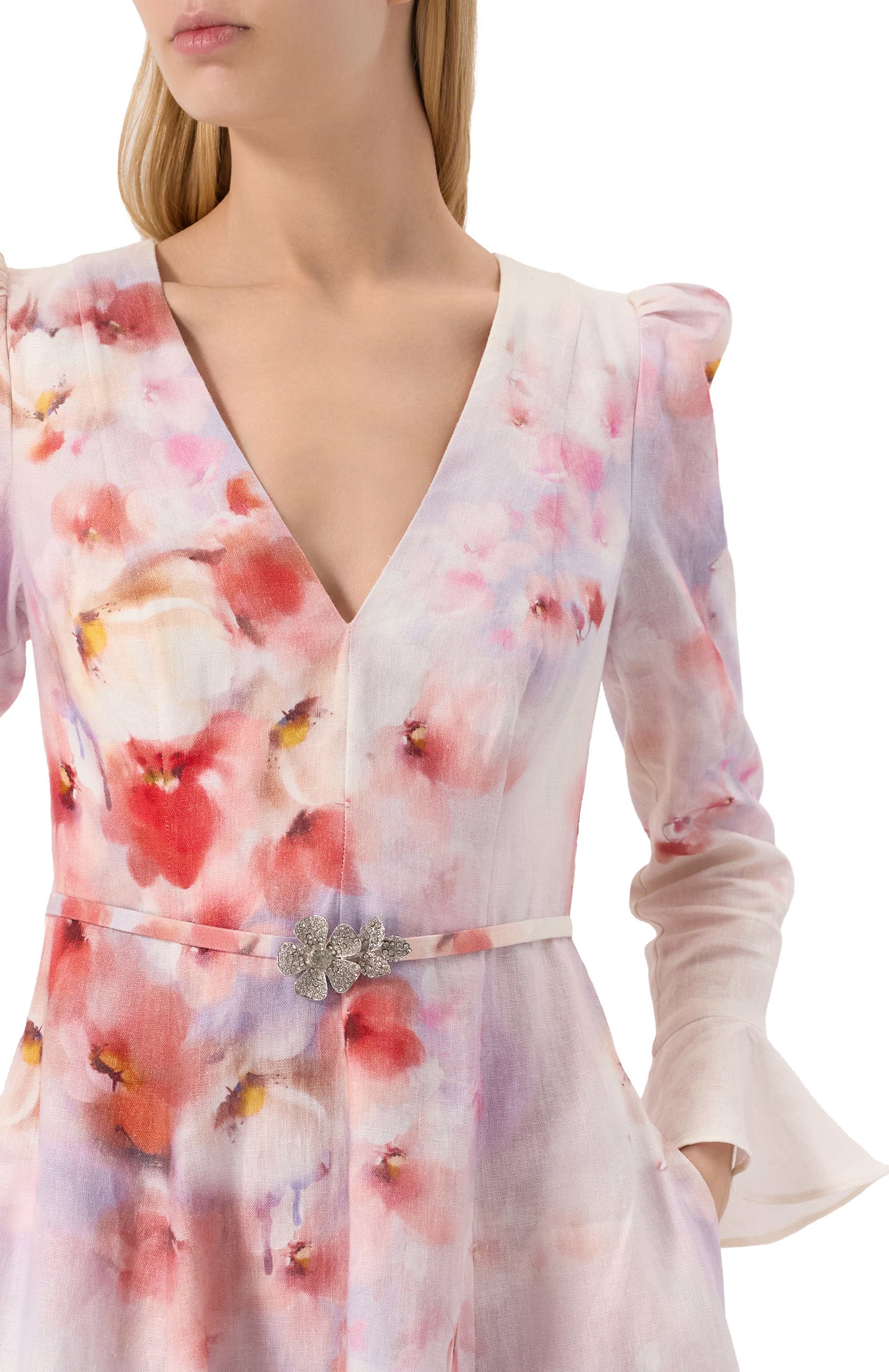 Льняное платье ZIMMERMANN, арт. 2344DR251, фото 5