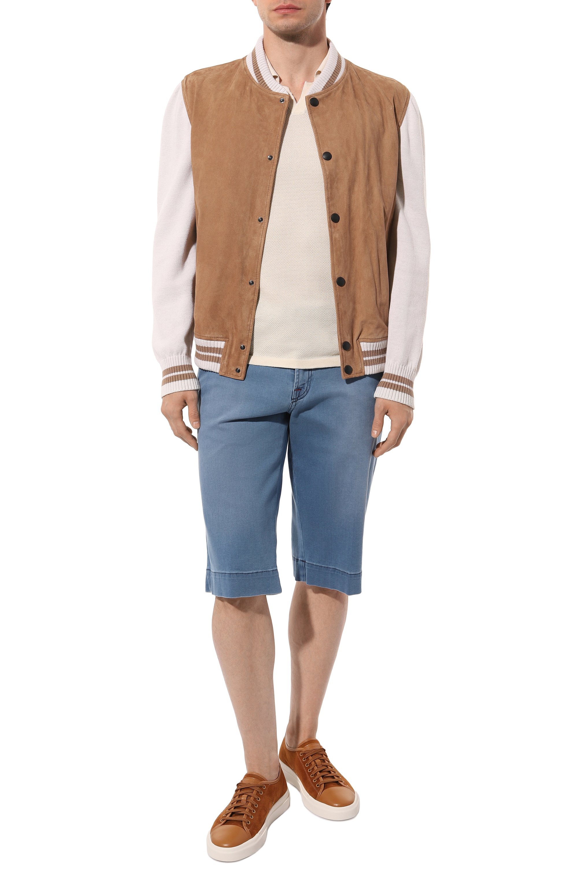 Джинсовые шорты KITON, арт. UPNJSBK0618D, фото 2