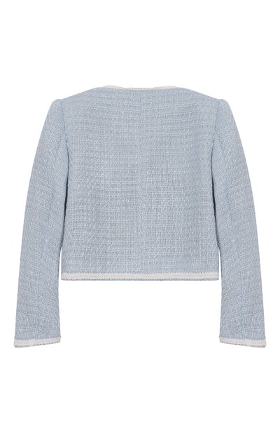 Твидовый костюм ZHANNA & ANNA голубого цвета по цене 35000 руб., арт. ZAOZ00000922, фото 3 Твидовый костюм ZHANNA & ANNA, арт. ZAOZ00000922, фото 3