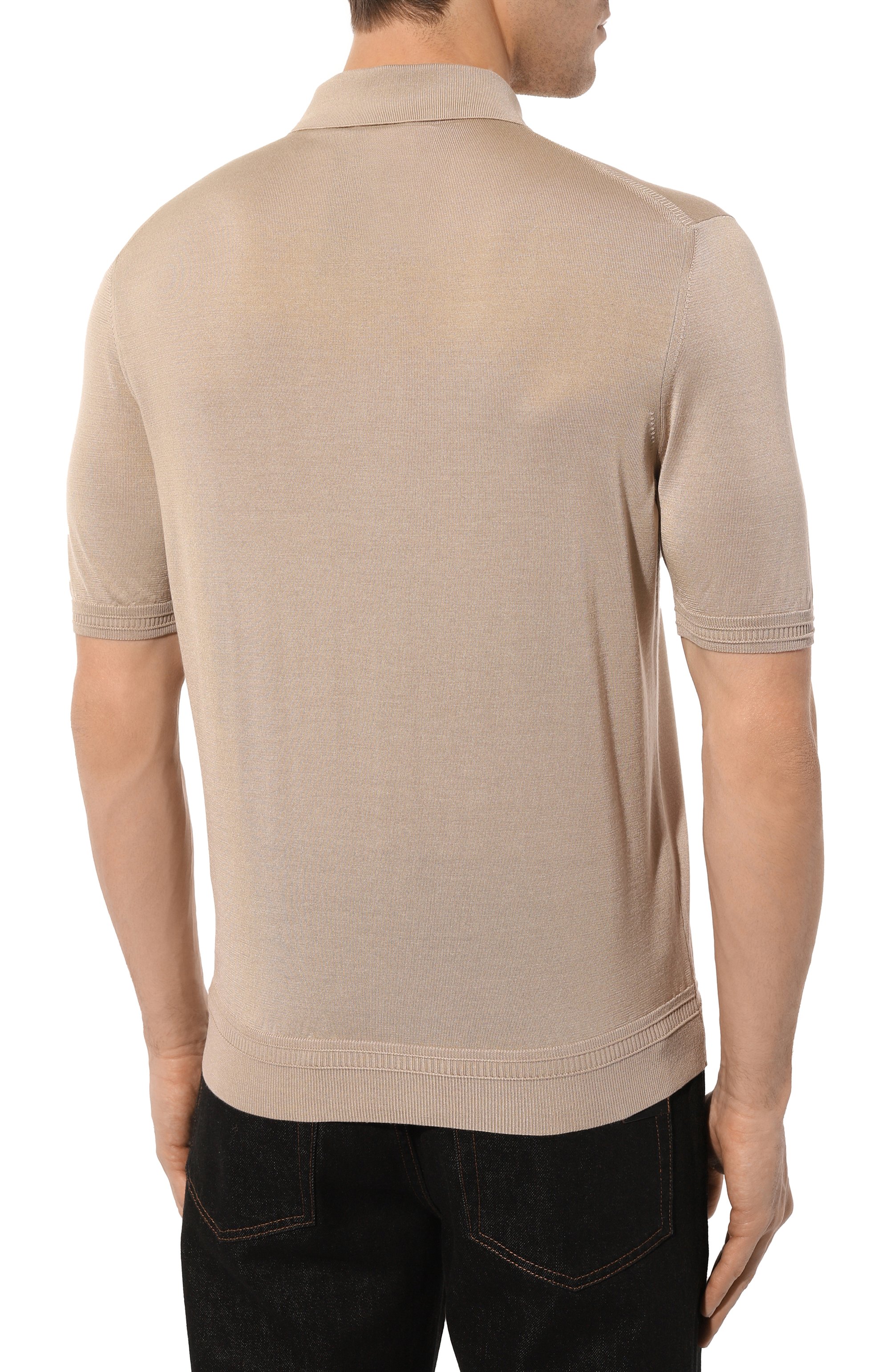 Шелковое поло STEFANO RICCI, арт. K616215P31/F24101, фото 4