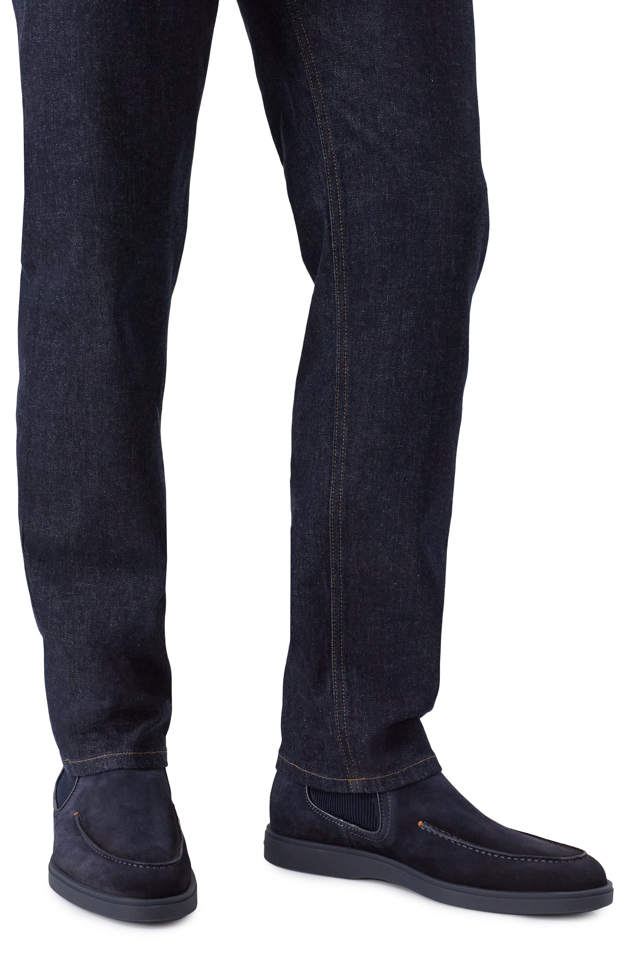 Замшевые челси detroit SANTONI, арт. MGDG1914300TGGEX, фото 3