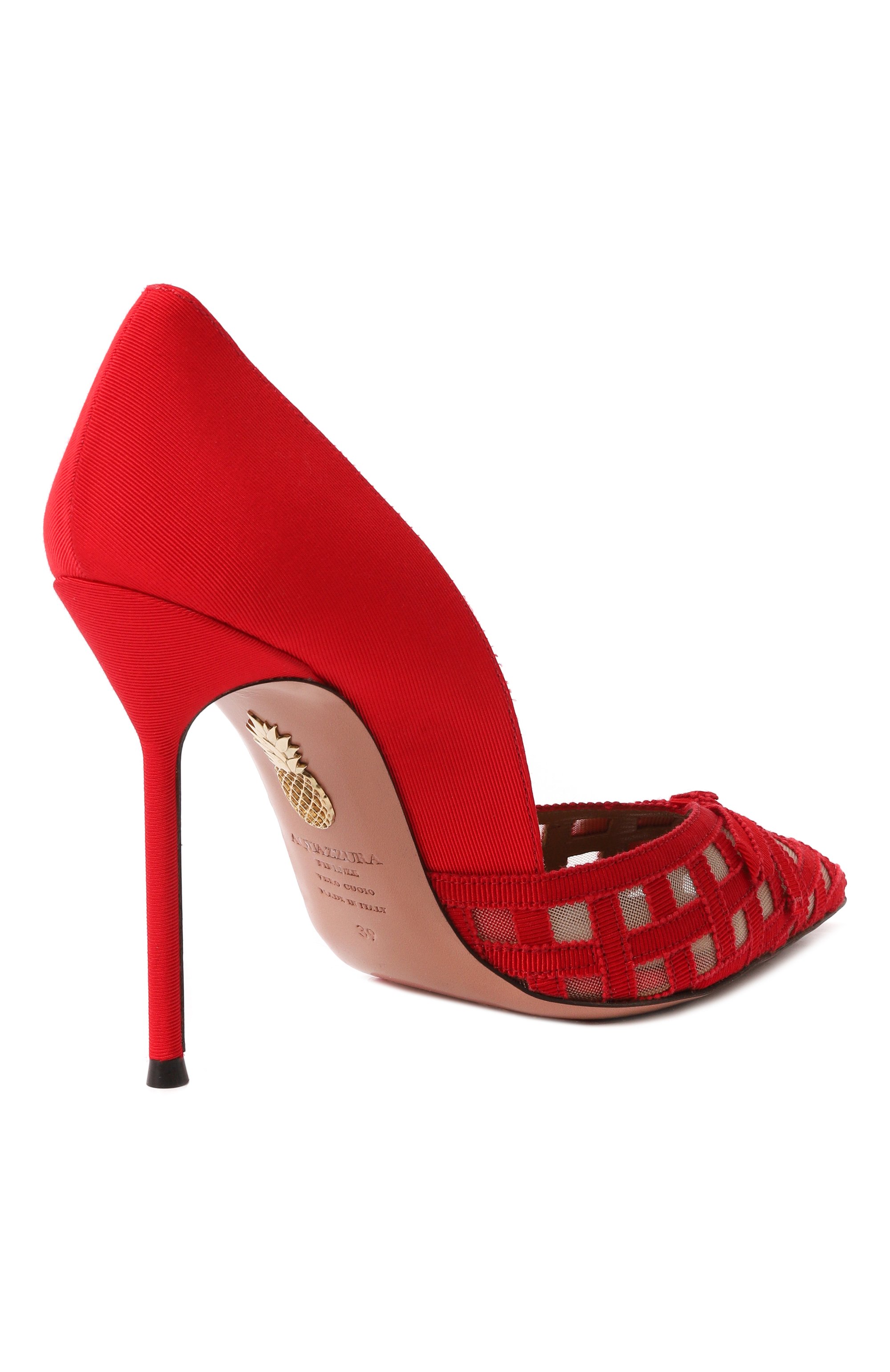 Текстильные туфли romance 105 AQUAZZURA, арт. RMNHIGP0-GFM-000, фото 5