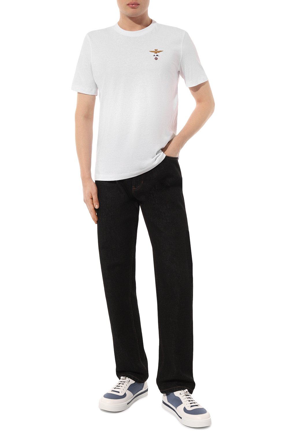 Хлопковая футболка AERONAUTICA MILITARE, арт. 241/TS1580J372, фото 2