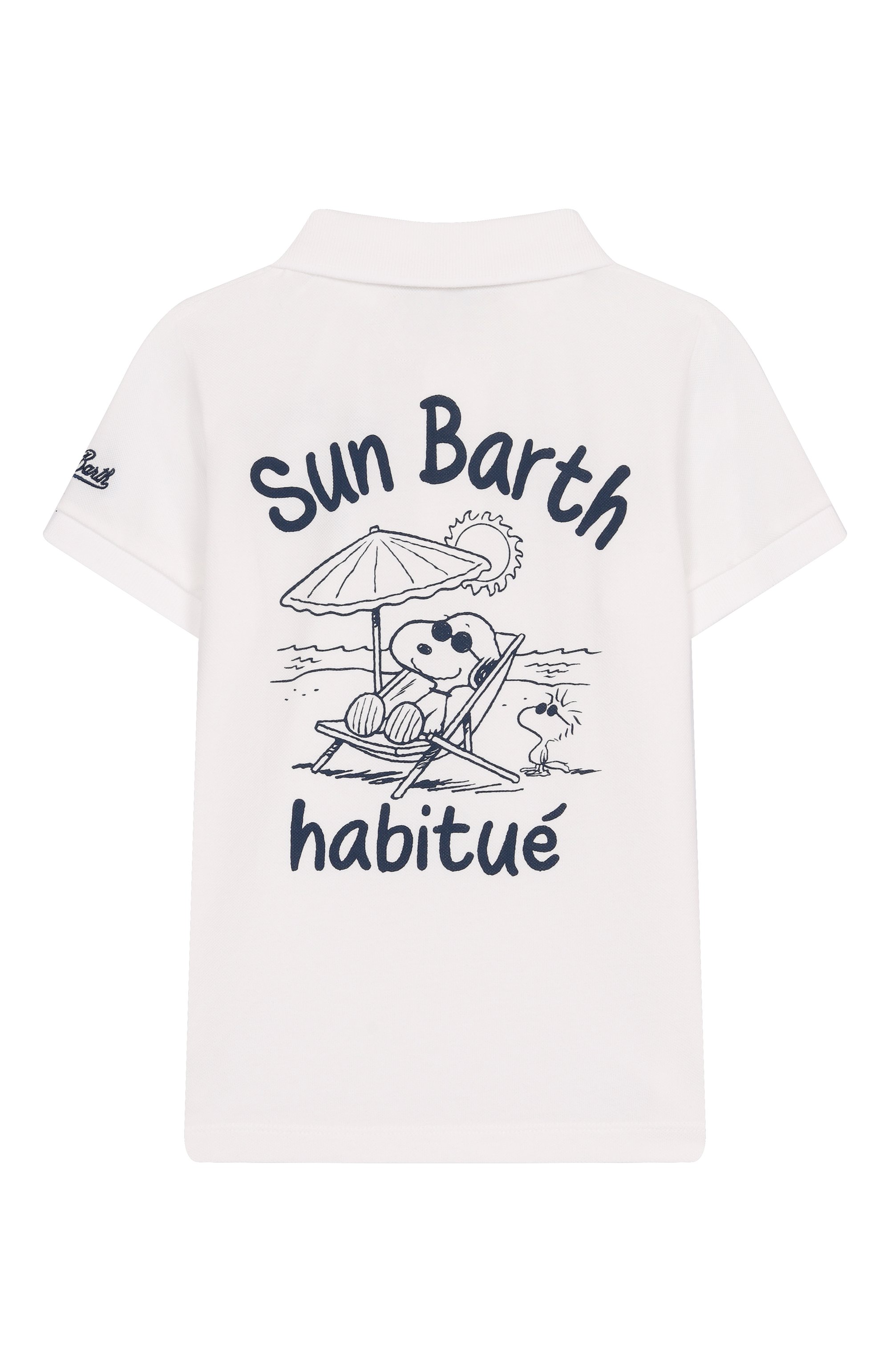 Хлопковое поло MC2 SAINT BARTH, арт. STBK BEVERLY HILLS JR/00253H, фото 2