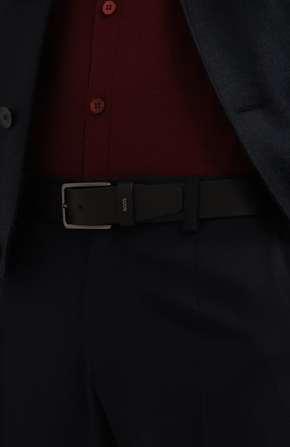 Кожаный ремень BOSS, арт. 50481045, фото 2