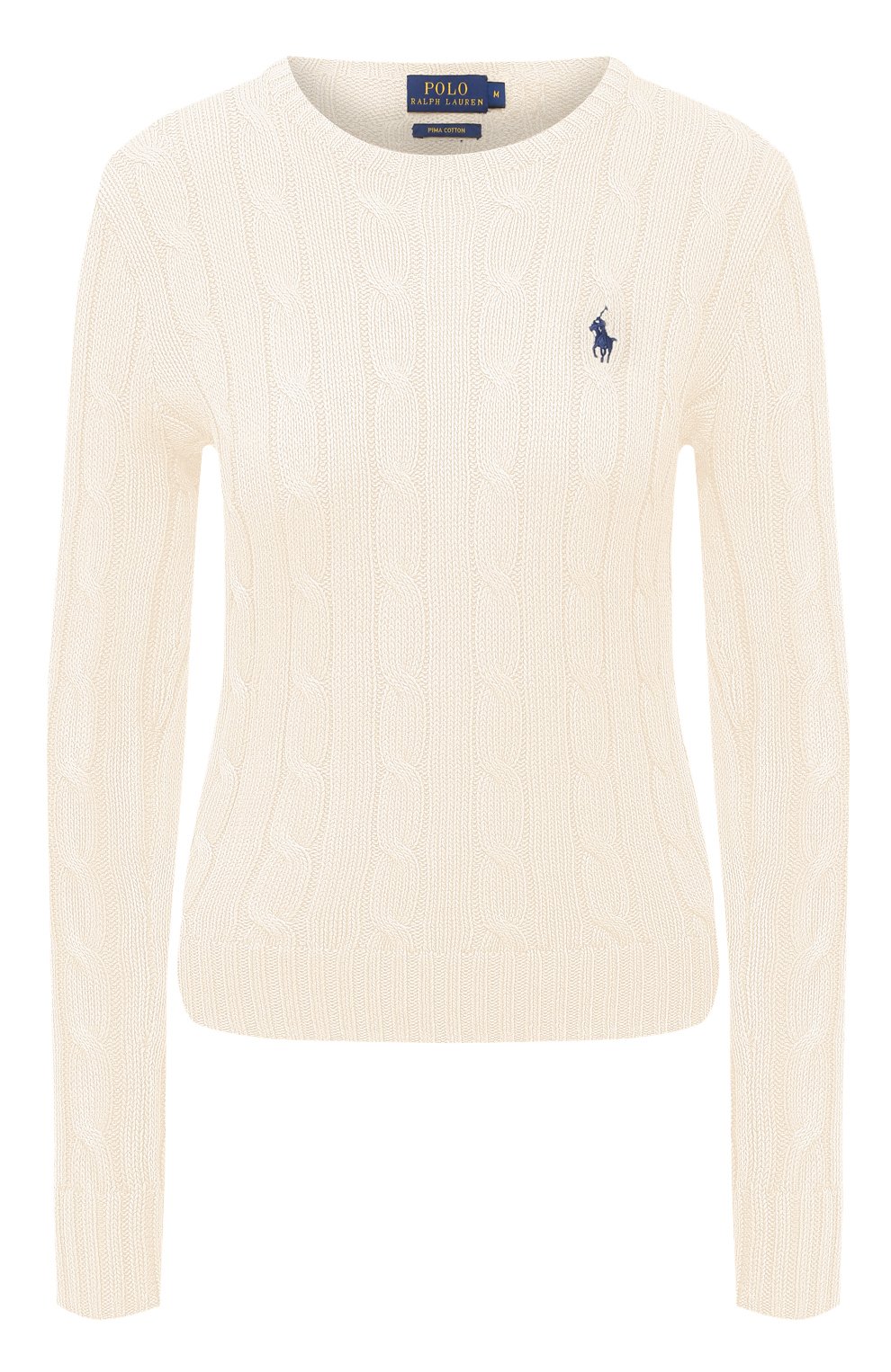 Хлопковый пуловер POLO RALPH LAUREN, арт. 211580009, фото 1
