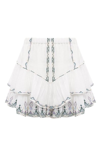 Женская хлопковая юбка-шорты ISABEL MARANT ETOILE, арт. 24PSH0021FB-B1J15E