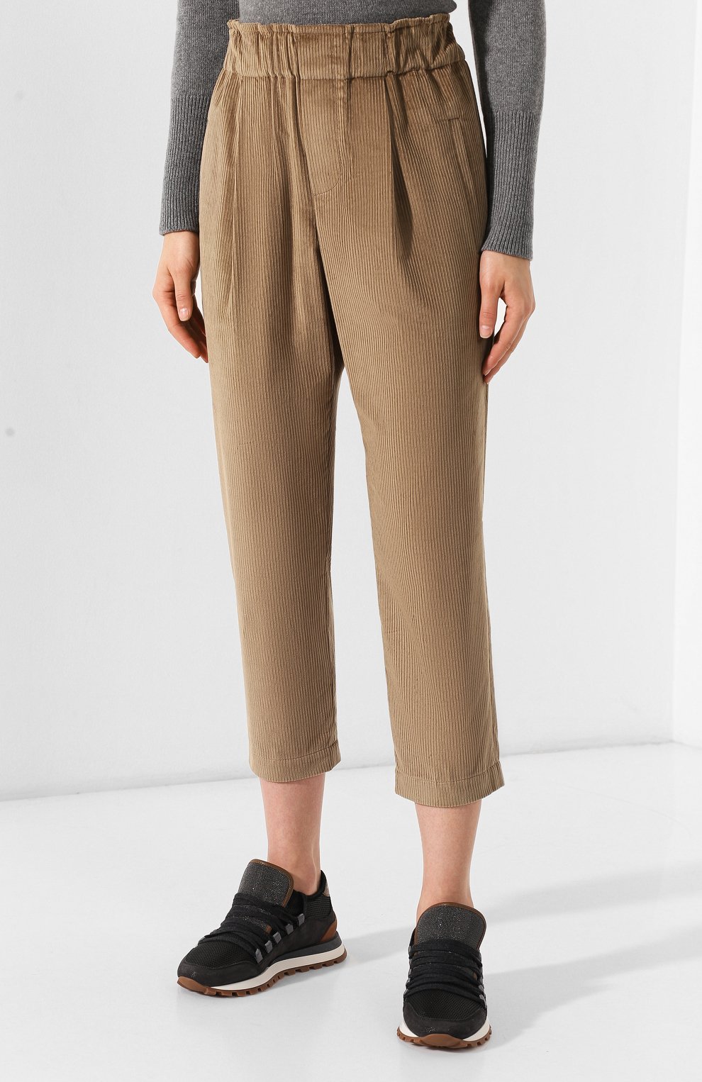 Вельветовые брюки BRUNELLO CUCINELLI, арт. MP104P7054, фото 3