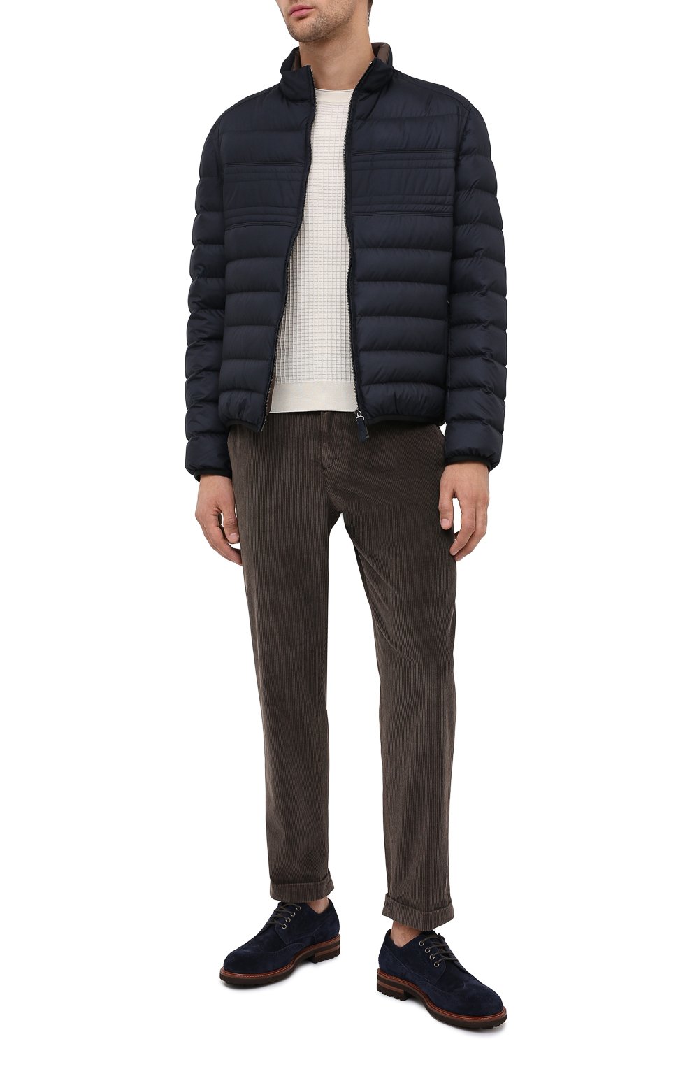 Вельветовые брюки KITON, арт. UFPLACJ02T46, фото 2