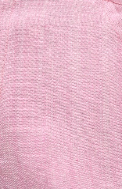 Шорты из вискозы и шелка JACQUEMUS розового цвета по цене 55250 руб., арт. 211PA06/105440, фото 5 Шорты из вискозы и шелка JACQUEMUS, арт. 211PA06/105440, фото 5