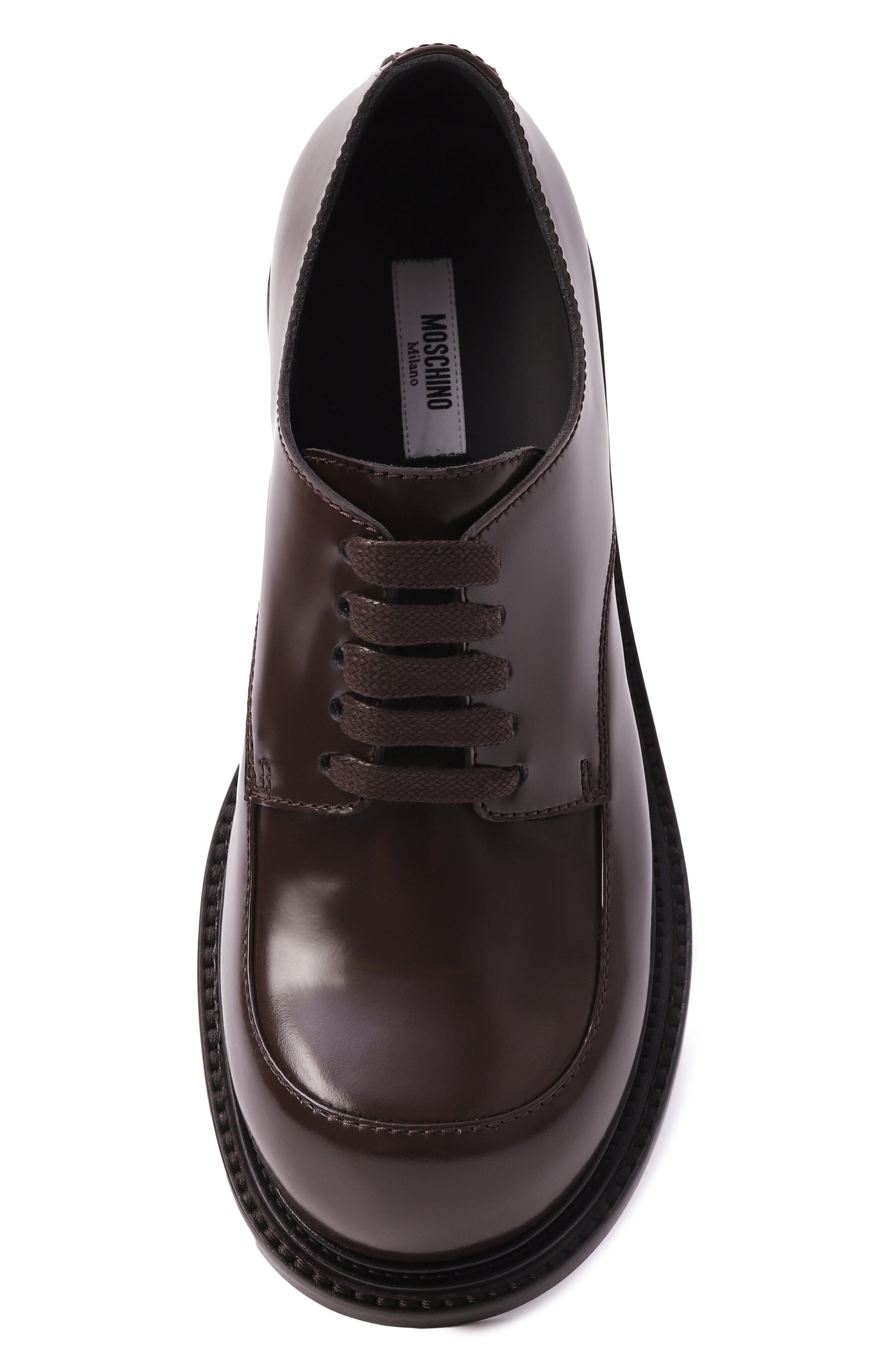 Кожаные дерби olivia MOSCHINO, арт. MA10664C1N/MJ0, фото 6